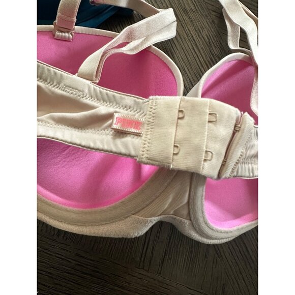 5 Victoria's Secret Pink 32DD Multi-Way Push-Up Bra Assorted Colors & Patterns - Picture 2 of 12